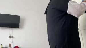 Arab cleaning lady aroused client with her tight pussy and big tits