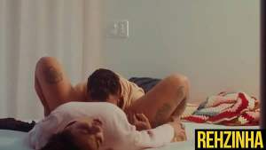 BBW sharing bed with Boss ends with Huge CUMSHOT – Rehzinha