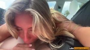 English Slut Bonnie Blue Picked Up And Fucked While Car Drives Itself