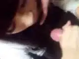 Deep-Throating Japanese Babe Gives Amateur Blowjob