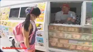 gullibleteenscom icecream truck 18 year old roller skates cock for first time