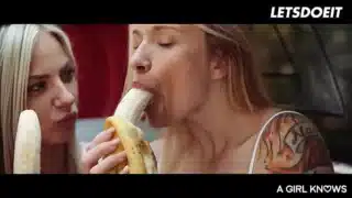 Lesbian Paradise With Lexi Dona, Angel Piaff, Nathaly Cherie & Florane Russell In Hot Girl On Girl Action – A GIRL KNOWS