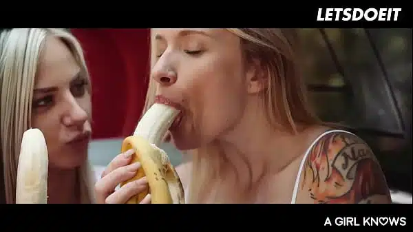 Lesbian Paradise With Lexi Dona, Angel Piaff, Nathaly Cherie & Florane Russell In Hot Girl On Girl Action – A GIRL KNOWS