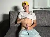 Sexy Slim Czech Boy with Tattoos Jerks His Big Thick Cock