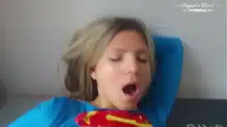 Small titted superwomen Gina Gerson has to save Mugur