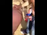 Bareback Daddy Outdoor Fuck