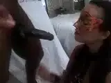 Bubble Butt Drains a Huge BBC