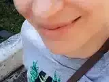 Close up teen foot worship