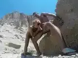 Fucking My European Girl at the Beach