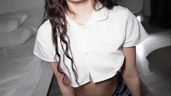 Innocent Russian teen gets dominated and takes a thick facial