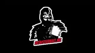 Manbat teases and strokes his monster meat during boudouir photoshoot