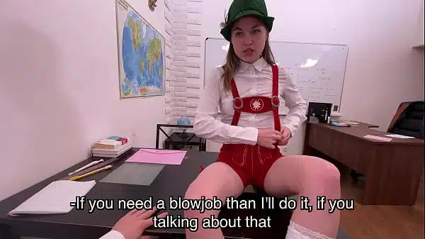 CRAZY STUDENT IS READY TO DO ANYTHING FOR THE ROLE