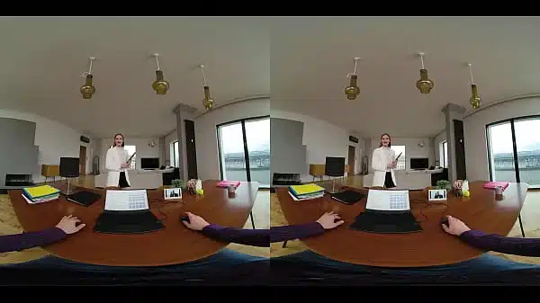 Don’t Get Caught Fucking in the Office – Virtual Real Porn