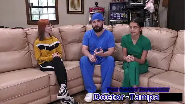 Dr Tampa – Ditria Rose’s 1st Gyno Exam