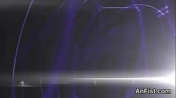 Foxy lesbian beauties are fist fucking tight twats and buttholes