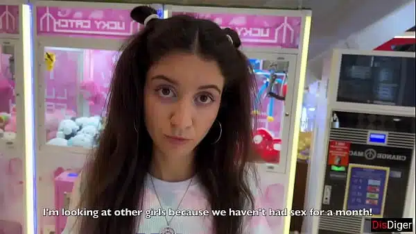 If you hit the ball in the hoop 10 times – I’ll let you cum inside me! – Creampie