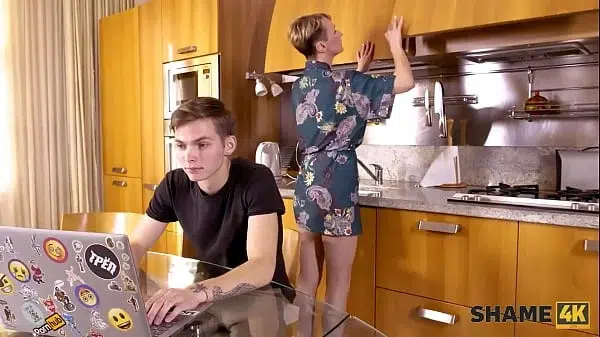 SHAME4K. Hot studs dream is to have an adventure with an old hottie