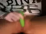 18-year-old amateur girl masturbating on webcam