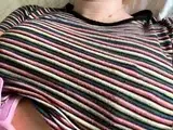 Amateur grabbing big boobs tease