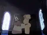 Carmilla jerks off a horny futa in roblox