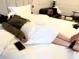 Chinese Feet Tickled on Bed