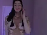 Close up teen foot worship