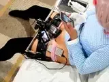 Cyclone Crossdresser Plays with Sex Toy