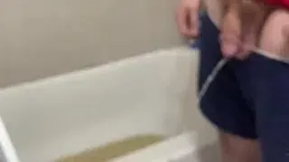 dad pissing