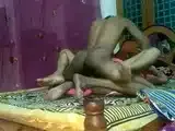 Desi Telugu Couple Celebrating Anniversary Day