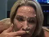 Great ass blonde blowjob and fucking POV