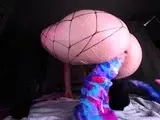 Stacked brunette goes solo toys and masturbation