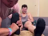 Sweaty Bare Feet Worshipped Slow