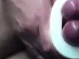 Twinks Playing with a Cock Sleeve and Cumming Hard
