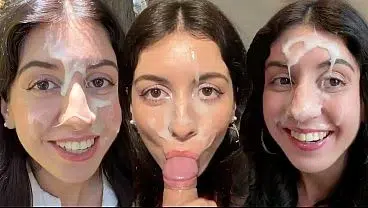 Cum on Face Compilation 18 Huge Facials Covered in Cum