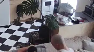 Daddy creampies my big hungry butt