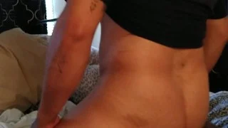 Fucking My Small Sex Doll and Pounding My Ass With Huge Massive Dildo In My Tight Ass