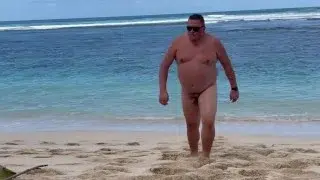 Getting dirty on a beach in Hawaii – Lots more at onlyfans. com/westcub86