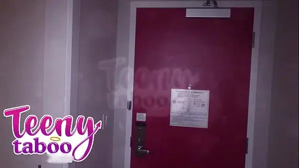 Mazy Myers sneaks away to get her pussy filled with her stepdad’s cum