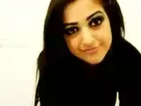 Arab Asian Girl Twerking on Webcam with a Big Booty
