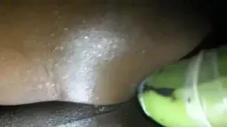 BANANA FUCK 🙆🙆🍌 BISEXUAL BOY FUCKING ASS WITH BANANA