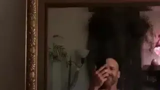 Big White Dick Stroking