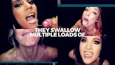 GLORYHOLE SECRETS – Raven Vice Returns & Swallows Loads Raw