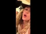 Miley Cyrus tit slip on instagram