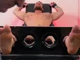 Size 12 Feet Tickled In The Chair