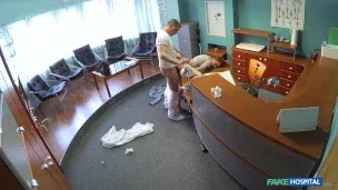 FEET Loving Doctor CUMS TWICE with a Redhead with Great Sexual Skills – Fake Hospital